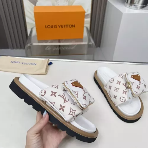 Cheap Louis Vuitton Slippers For Women #1289476 Replica Wholesale [$80.00 USD] [ITEM#1289476] on Replica Louis Vuitton Slippers