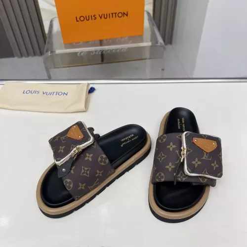 Cheap Louis Vuitton Slippers For Women #1289477 Replica Wholesale [$80.00 USD] [ITEM#1289477] on Replica Louis Vuitton Slippers