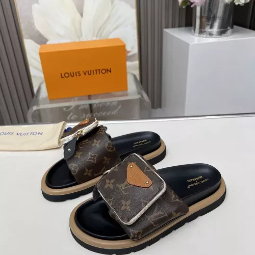 Cheap Louis Vuitton Slippers For Women #1289478 Replica Wholesale [$80.00 USD] [ITEM#1289478] on Replica Louis Vuitton Slippers