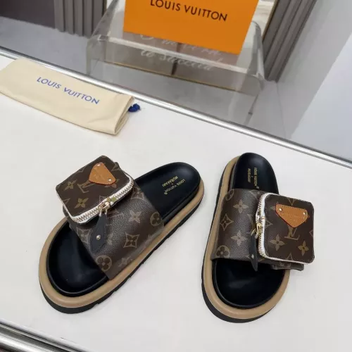 Cheap Louis Vuitton Slippers For Women #1289478 Replica Wholesale [$80.00 USD] [ITEM#1289478] on Replica Louis Vuitton Slippers