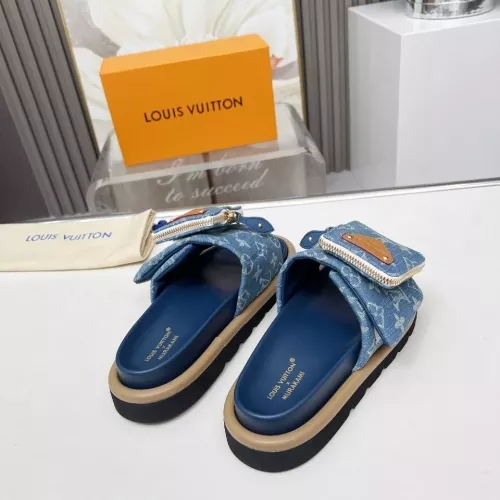 Cheap Louis Vuitton Slippers For Women #1289479 Replica Wholesale [$80.00 USD] [ITEM#1289479] on Replica Louis Vuitton Slippers