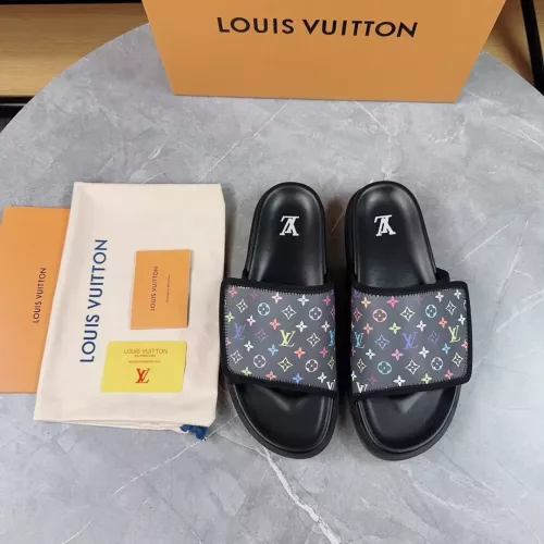 Cheap Louis Vuitton Slippers For Men #1289485 Replica Wholesale [$88.00 USD] [ITEM#1289485] on Replica Louis Vuitton Slippers