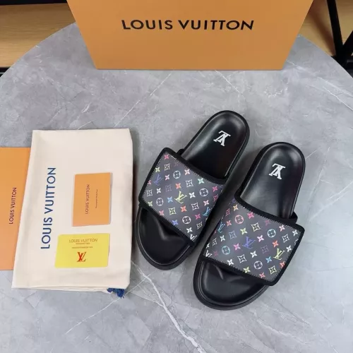 Cheap Louis Vuitton Slippers For Men #1289485 Replica Wholesale [$88.00 USD] [ITEM#1289485] on Replica Louis Vuitton Slippers