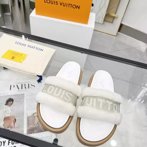 Cheap Louis Vuitton Slippers For Women #1289486 Replica Wholesale [$82.00 USD] [ITEM#1289486] on Replica Louis Vuitton Slippers