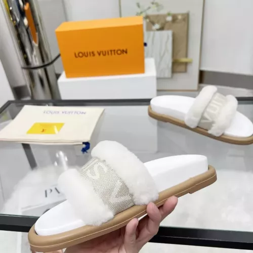 Cheap Louis Vuitton Slippers For Women #1289486 Replica Wholesale [$82.00 USD] [ITEM#1289486] on Replica Louis Vuitton Slippers