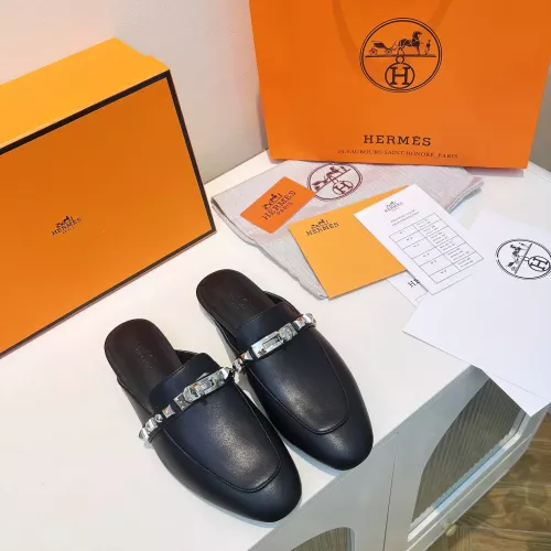 Cheap Hermes Slippers For Women #1289504 Replica Wholesale [$100.00 USD] [ITEM#1289504] on Replica Hermes Slippers