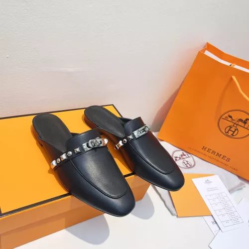 Cheap Hermes Slippers For Women #1289504 Replica Wholesale [$100.00 USD] [ITEM#1289504] on Replica Hermes Slippers