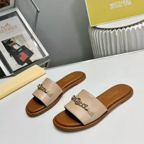 Cheap Michael Kors Slippers For Women #1289517 Replica Wholesale [$76.00 USD] [ITEM#1289517] on Replica Michael Kors Slippers