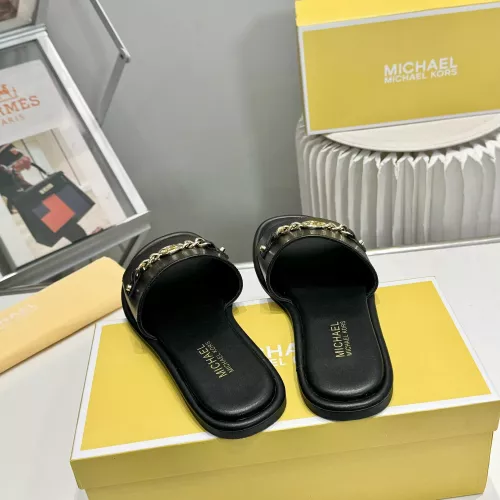 Cheap Michael Kors Slippers For Women #1289518 Replica Wholesale [$76.00 USD] [ITEM#1289518] on Replica Michael Kors Slippers