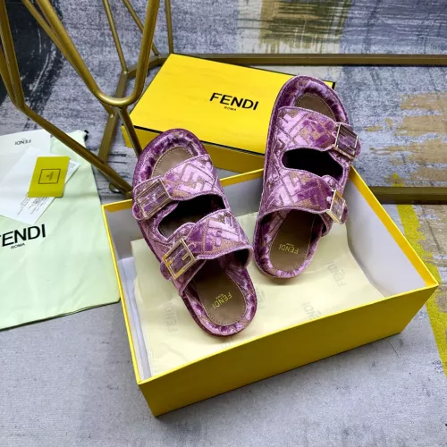 Cheap Fendi Slippers For Women #1289519 Replica Wholesale [$85.00 USD] [ITEM#1289519] on Replica Fendi Slippers