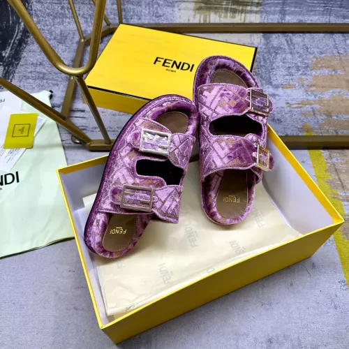 Cheap Fendi Slippers For Women #1289519 Replica Wholesale [$85.00 USD] [ITEM#1289519] on Replica Fendi Slippers