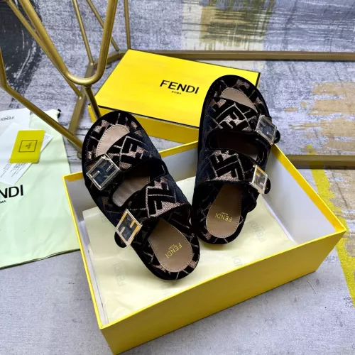 Cheap Fendi Slippers For Women #1289522 Replica Wholesale [$85.00 USD] [ITEM#1289522] on Replica Fendi Slippers