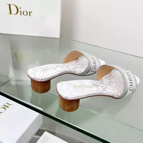 Cheap Christian Dior Slippers For Women #1289523 Replica Wholesale [$85.00 USD] [ITEM#1289523] on Replica Christian Dior Slippers