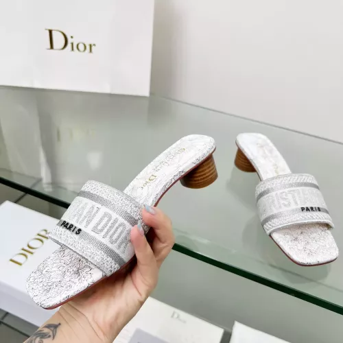 Cheap Christian Dior Slippers For Women #1289523 Replica Wholesale [$85.00 USD] [ITEM#1289523] on Replica Christian Dior Slippers