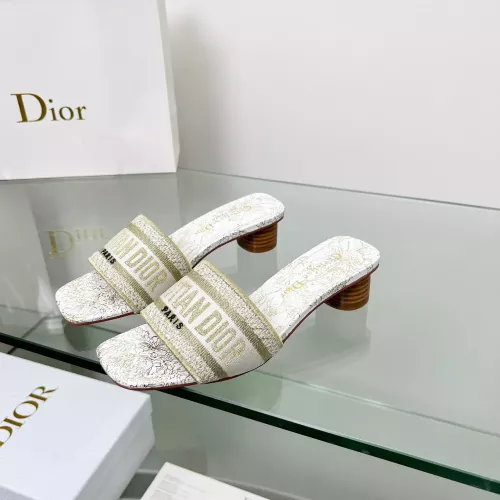 Cheap Christian Dior Slippers For Women #1289524 Replica Wholesale [$85.00 USD] [ITEM#1289524] on Replica Christian Dior Slippers