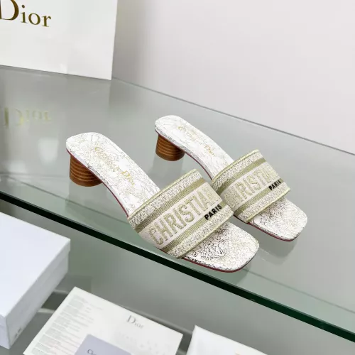 Cheap Christian Dior Slippers For Women #1289524 Replica Wholesale [$85.00 USD] [ITEM#1289524] on Replica Christian Dior Slippers