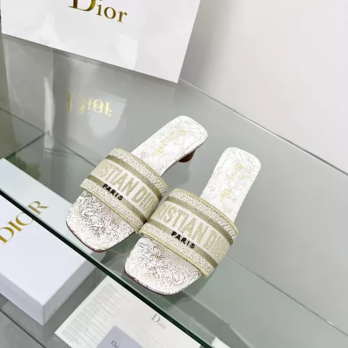 Cheap Christian Dior Slippers For Women #1289524 Replica Wholesale [$85.00 USD] [ITEM#1289524] on Replica Christian Dior Slippers