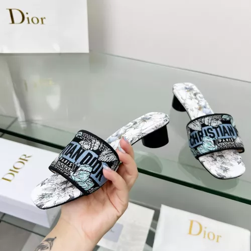 Cheap Christian Dior Slippers For Women #1289527 Replica Wholesale [$85.00 USD] [ITEM#1289527] on Replica Christian Dior Slippers