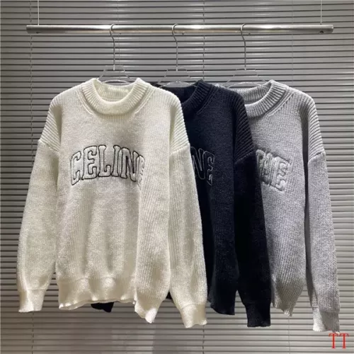 Cheap Celine Sweaters Long Sleeved For Unisex #1289616 Replica Wholesale [$52.00 USD] [ITEM#1289616] on Replica Celine Sweaters