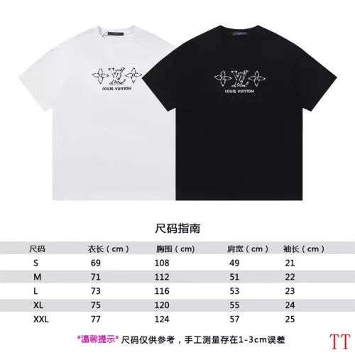 Cheap Louis Vuitton LV T-Shirts Short Sleeved For Unisex #1289668 Replica Wholesale [$32.00 USD] [ITEM#1289668] on Replica Louis Vuitton LV T-Shirts