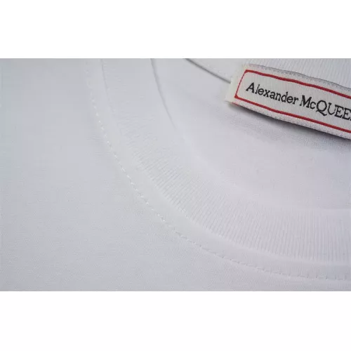 Cheap Alexander McQueen T-shirts Short Sleeved For Unisex #1289692 Replica Wholesale [$32.00 USD] [ITEM#1289692] on Replica Alexander McQueen T-shirts