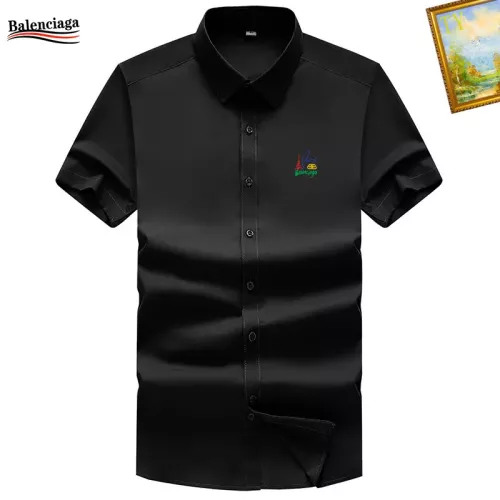 Cheap Balenciaga Shirts Short Sleeved For Men #1289780 Replica Wholesale [$38.00 USD] [ITEM#1289780] on Replica Balenciaga Shirts