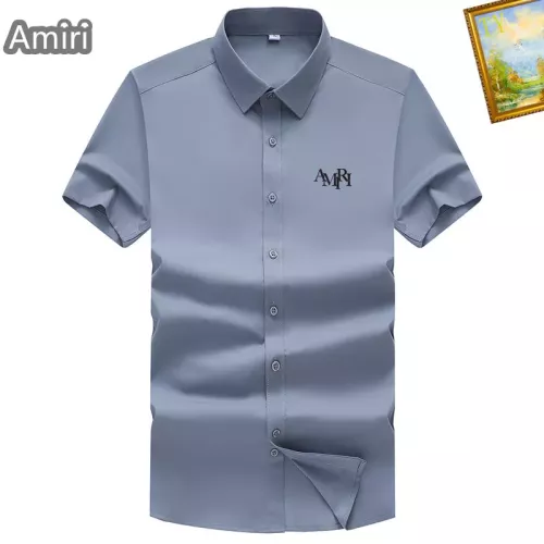 Cheap Amiri Shirts Short Sleeved For Men #1289785 Replica Wholesale [$38.00 USD] [ITEM#1289785] on Replica Amiri Shirts