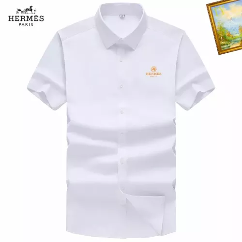 Hermes Shirts Short Sleeved For Men #1289816