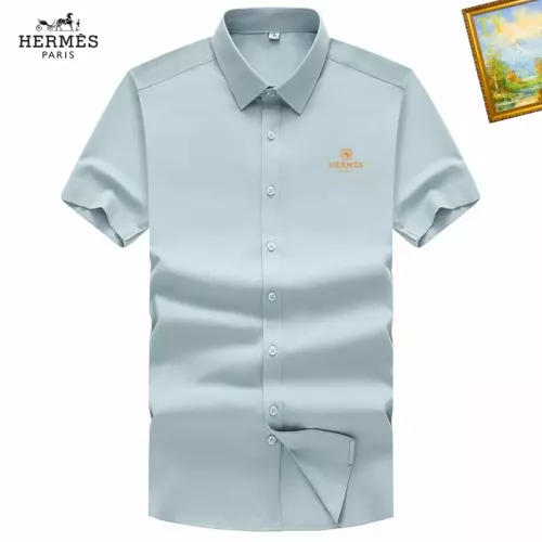 Hermes Shirts Short Sleeved For Men #1289817