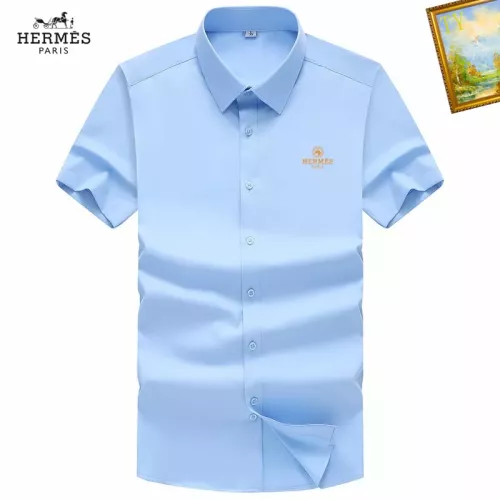 Hermes Shirts Short Sleeved For Men #1289818