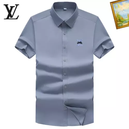 Louis Vuitton LV Shirts Short Sleeved For Men #1289824