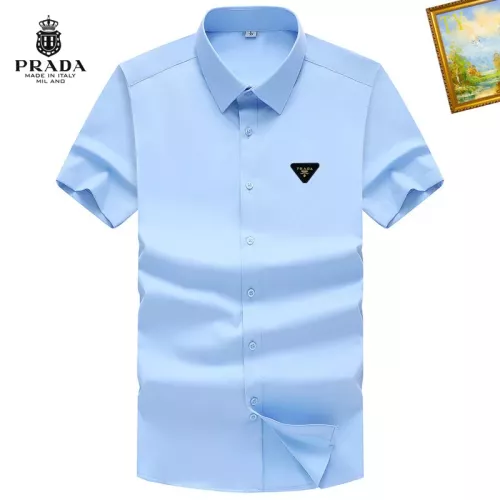 Prada Shirts Short Sleeved For Men #1289827