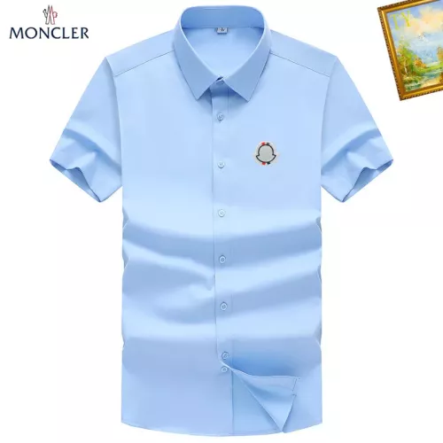 Moncler Shirts Short Sleeved For Men #1289843