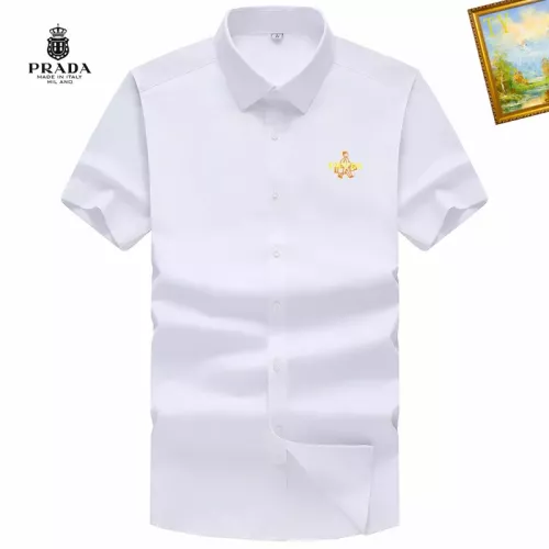 Prada Shirts Short Sleeved For Men #1289860