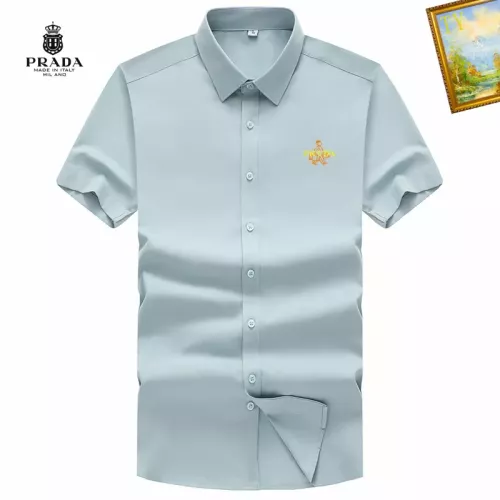 Prada Shirts Short Sleeved For Men #1289861