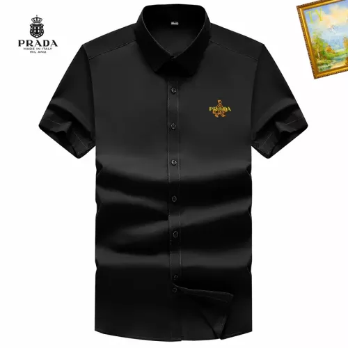 Prada Shirts Short Sleeved For Men #1289864