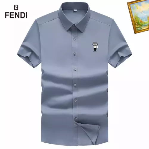 Fendi Shirts Short Sleeved For Men #1289873