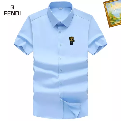 Fendi Shirts Short Sleeved For Men #1289877