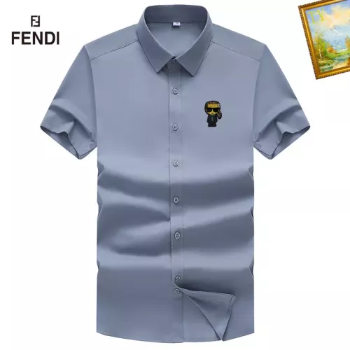 Fendi Shirts Short Sleeved For Men #1289878