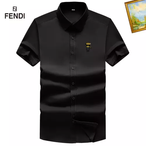 Fendi Shirts Short Sleeved For Men #1289879