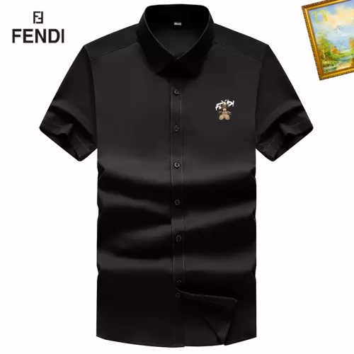 Fendi Shirts Short Sleeved For Men #1289884