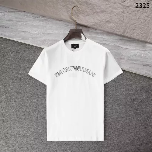 Armani T-Shirts Short Sleeved For Men #1289886