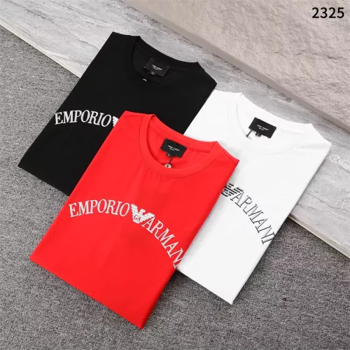 Cheap Armani T-Shirts Short Sleeved For Men #1289886 Replica Wholesale [$32.00 USD] [ITEM#1289886] on Replica Armani T-Shirts