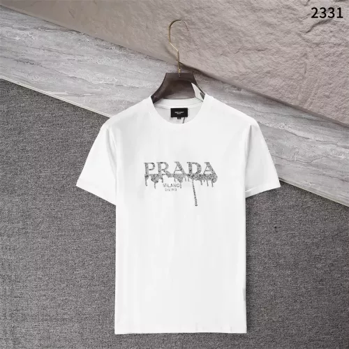 Prada T-Shirts Short Sleeved For Men #1289898