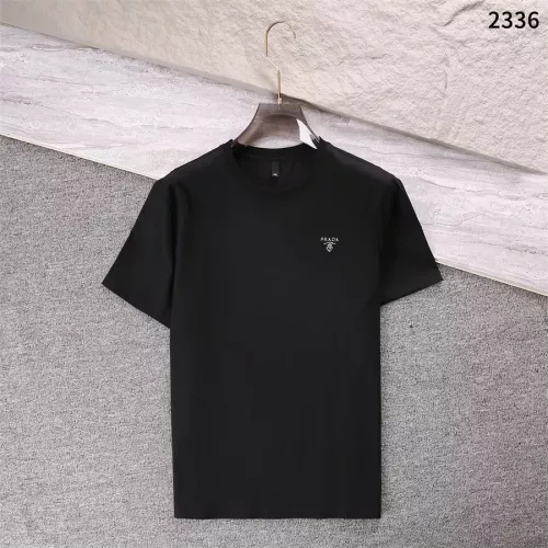 Cheap Prada T-Shirts Short Sleeved For Men #1289917 Replica Wholesale [$32.00 USD] [ITEM#1289917] on Replica Prada T-Shirts