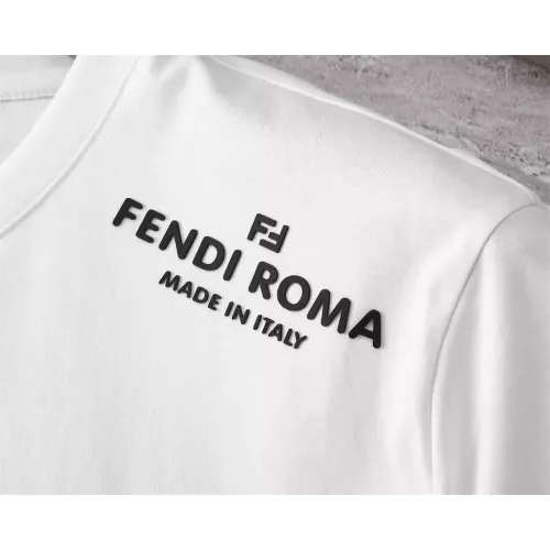 Cheap Fendi T-Shirts Short Sleeved For Men #1289918 Replica Wholesale [$32.00 USD] [ITEM#1289918] on Replica Fendi T-Shirts