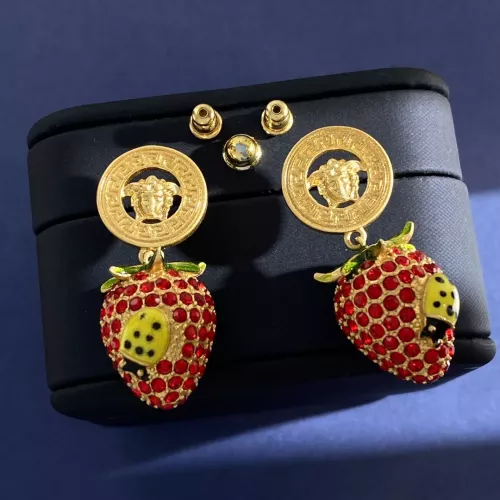 Cheap Versace Earrings For Women #1289998 Replica Wholesale [$34.00 USD] [ITEM#1289998] on Replica Versace Earrings