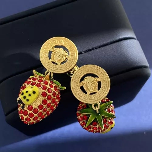 Cheap Versace Earrings For Women #1289998 Replica Wholesale [$34.00 USD] [ITEM#1289998] on Replica Versace Earrings