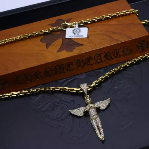 Cheap Chrome Hearts Necklaces #1290002 Replica Wholesale [$52.00 USD] [ITEM#1290002] on Replica Chrome Hearts Necklaces