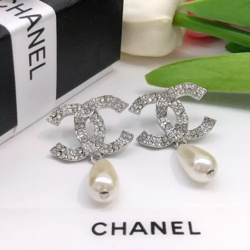 Cheap Chanel Earrings For Women #1290150 Replica Wholesale [$27.00 USD] [ITEM#1290150] on Replica Chanel Earrings